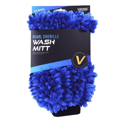 Viking 10 in. L X 8 in. W Chenille Wash Mitt