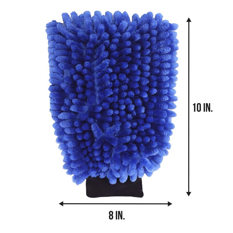 Viking 10 in. L X 8 in. W Chenille Wash Mitt