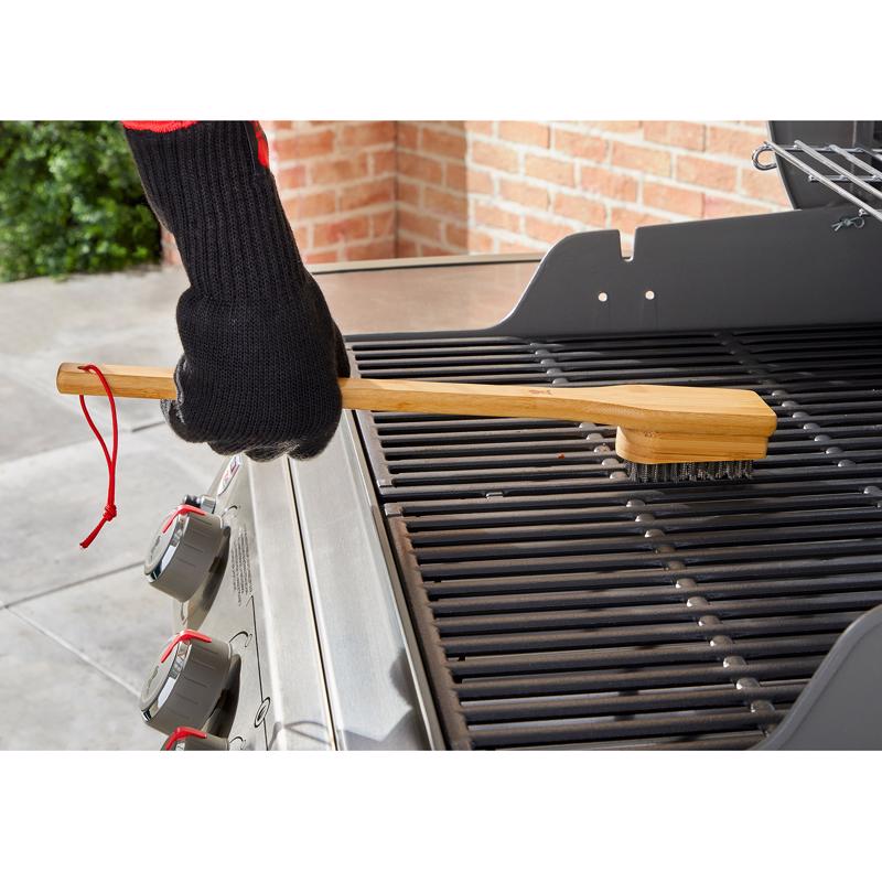 Weber Grill Brush 18 in. H X 2.12 in. L X 2.25 in. W