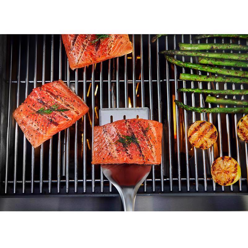 Weber Precision Stainless Steel Black/Silver Grill Spatula