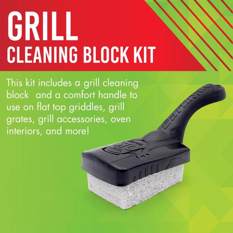 Summit Brands Earth Stone Grill Cleaning Kit