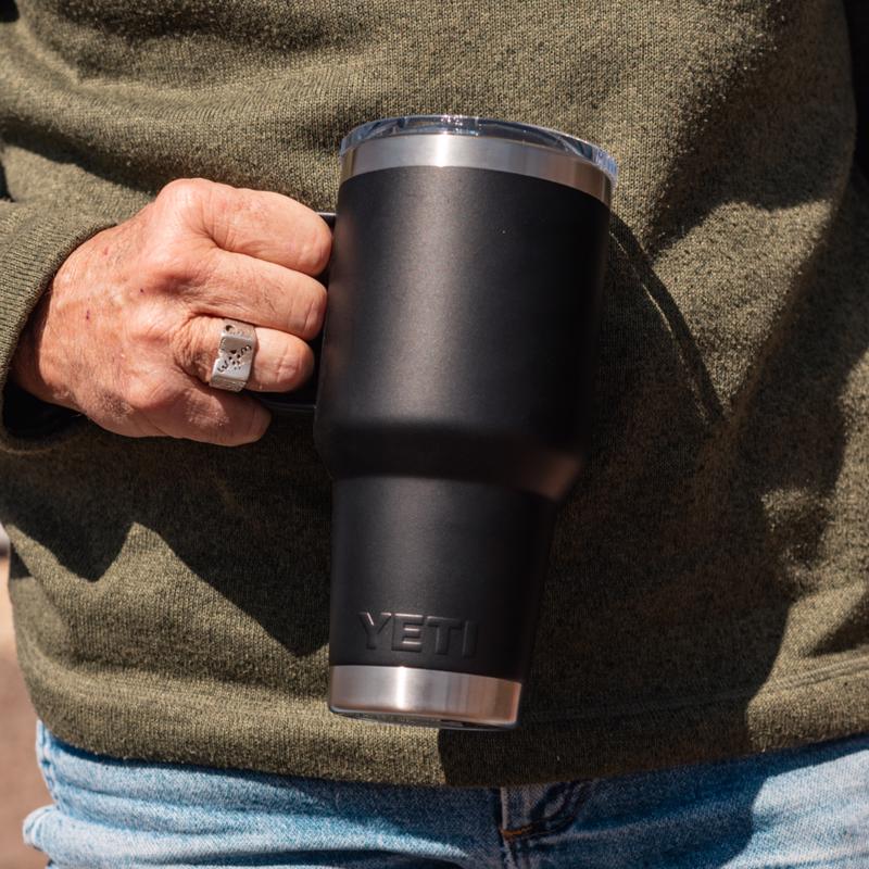 YETI Rambler 30 oz Black BPA Free Travel Mug