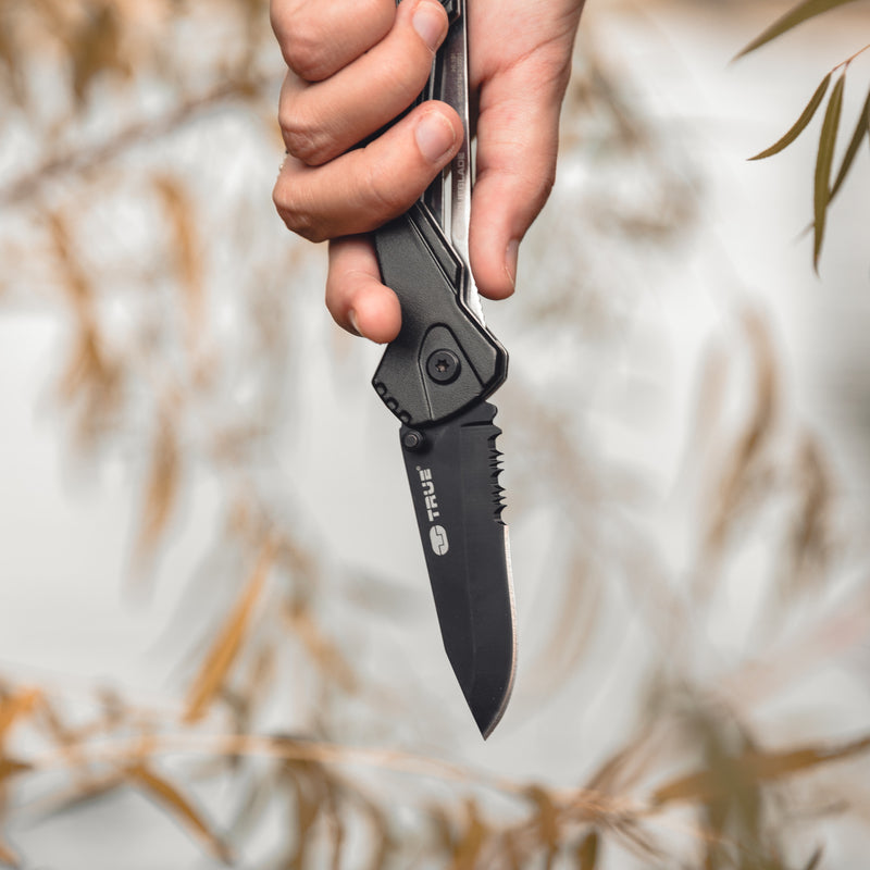 TrueBlade Gray 420J2 Stainless Steel > 6 in. Folding Knife
