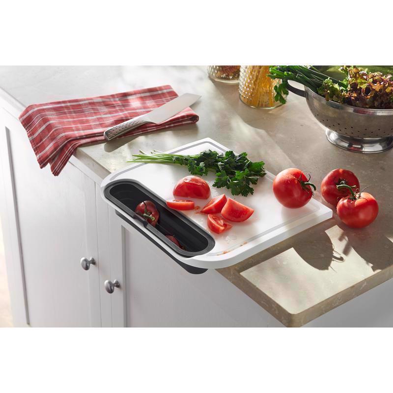 Weber Plastic Cutting Board 12.18 in. L X 13.81 in. W