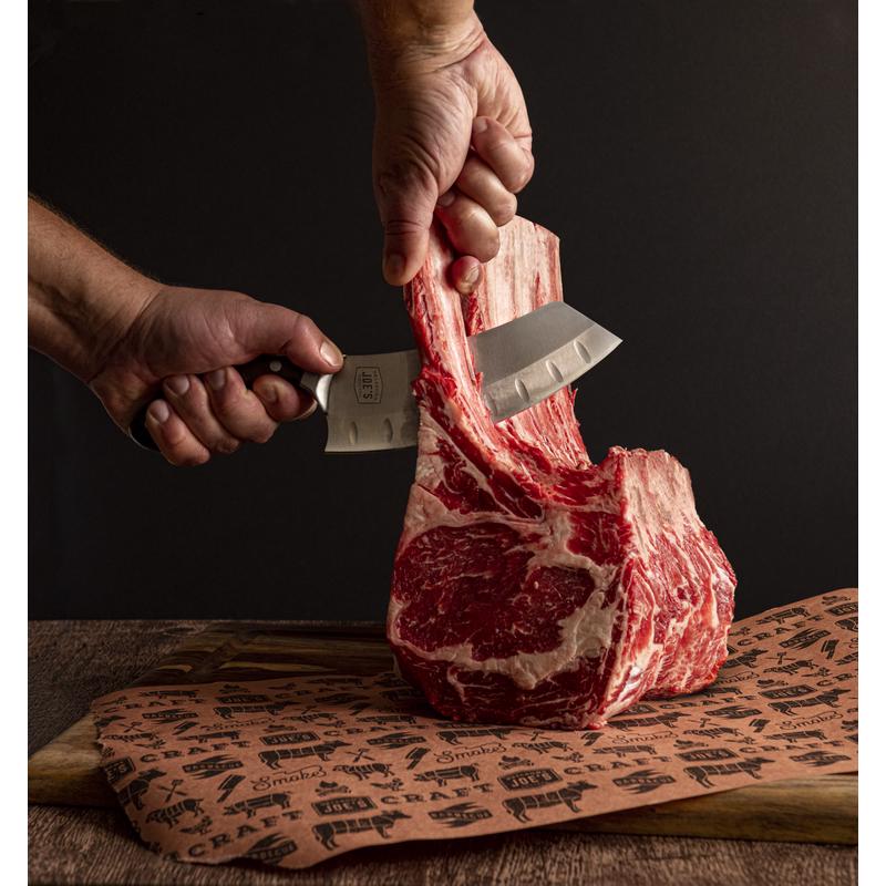 Oklahoma Joe's Blacksmith Carbon Steel Cleaver