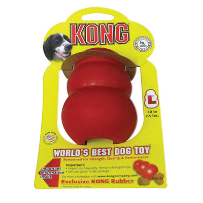 Kong Red Rubber Dog Toy Large