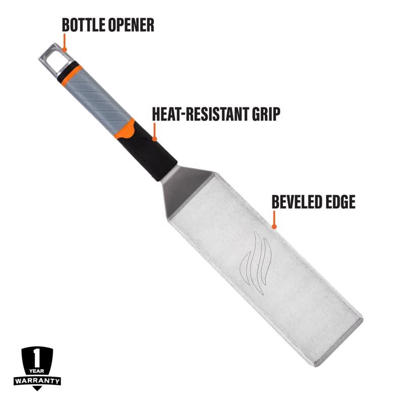 Blackstone Signature Stainless Steel Black/Silver Grill Spatula