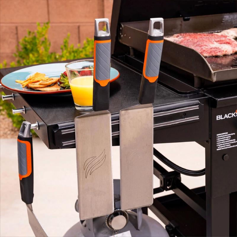 Blackstone Signature Stainless Steel Black/Silver Grill Spatula