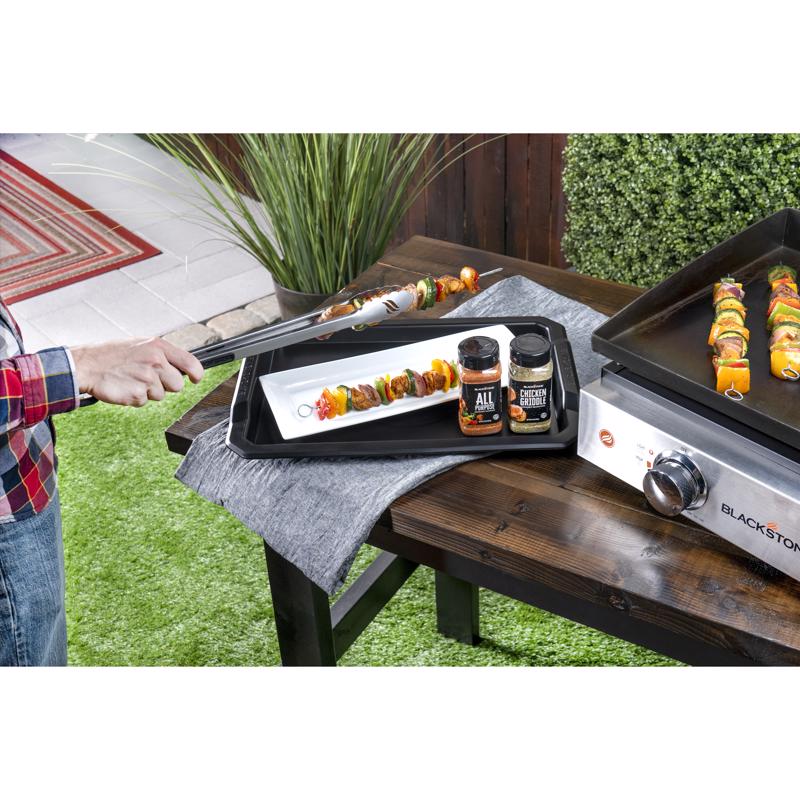 Blackstone Plastic Serving Tray 19 in. L X 13 in. W 4 pk