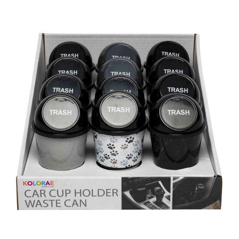 Kolorae Assorted Car Cup Holder Waste Can