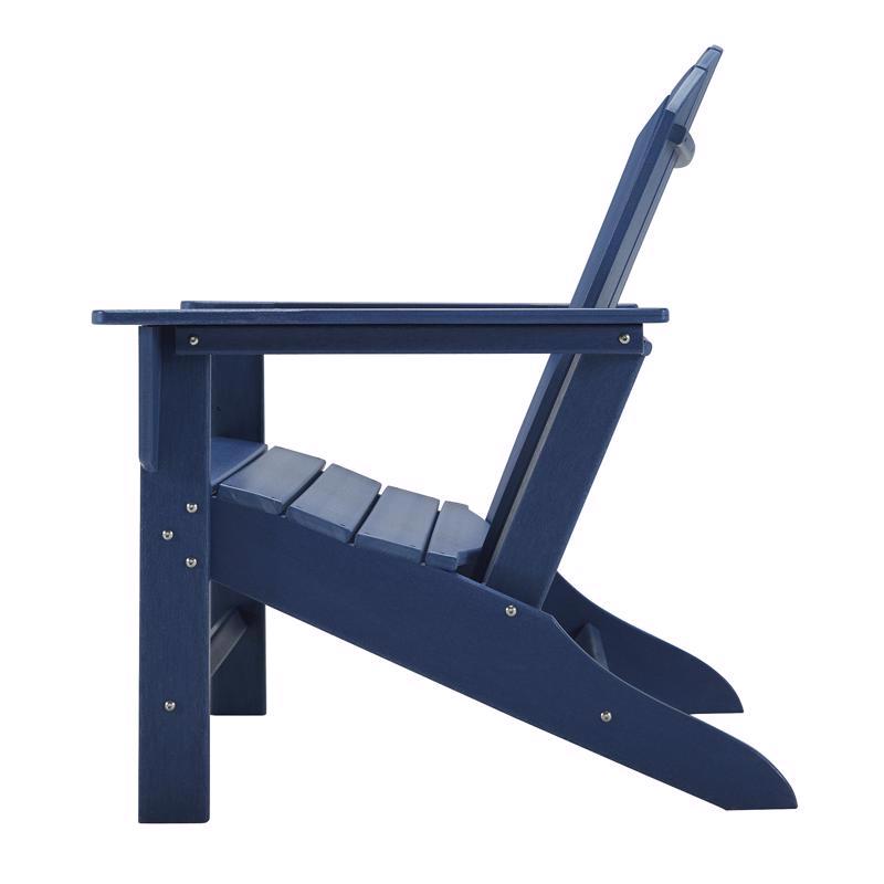 Signature Design by Ashley Sundown Treasure Blue HDPE Frame Chair