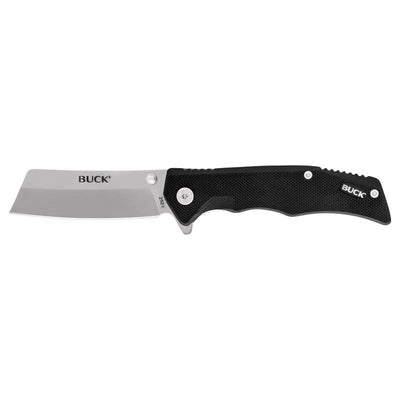 Buck Knives Trunk Black 7Cr Stainless Steel > 6 in. Cleaver Pocket Knife