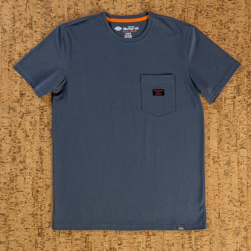 Dickies Traeger S Short Sleeve Charcoal Gray Tee Shirt
