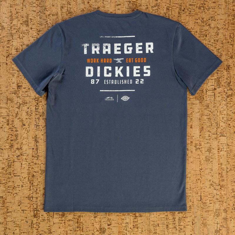 Dickies Traeger S Short Sleeve Charcoal Gray Tee Shirt