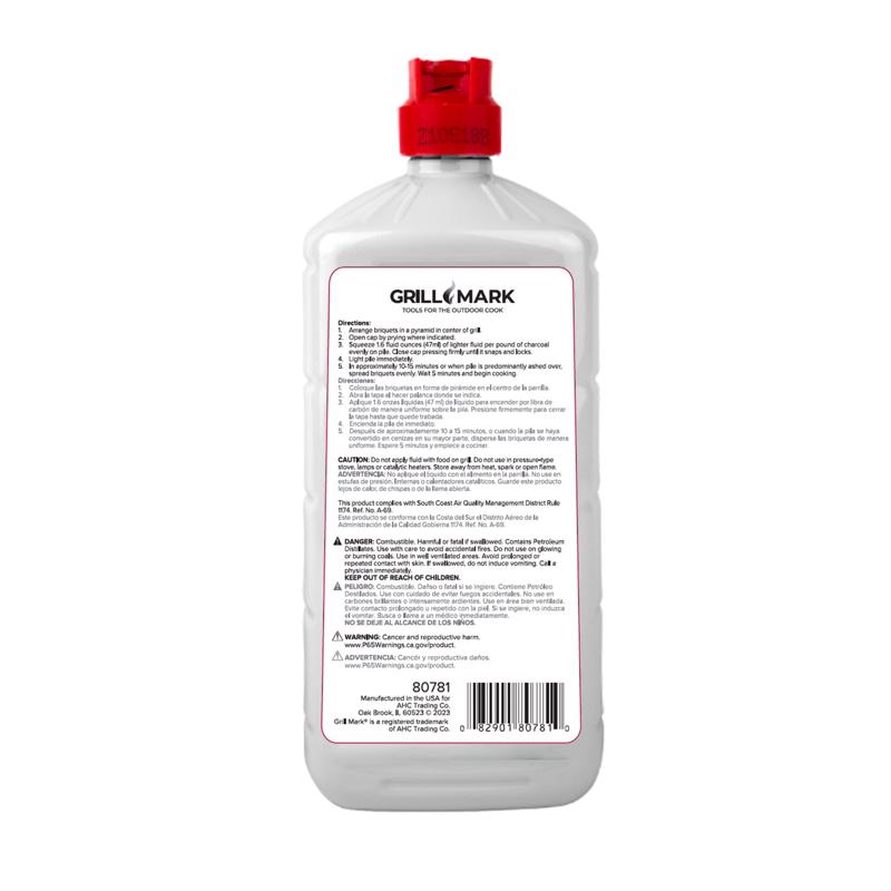 Grill Mark Charcoal Lighter Fluid 32 oz