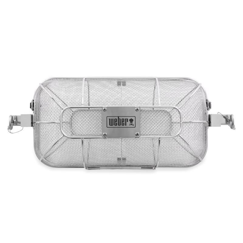 Weber Stainless Steel Crisping Basket 18.95 in. L X 7.9 in. W
