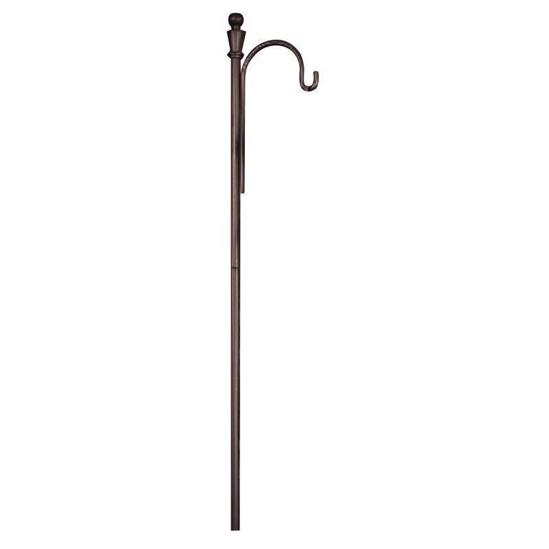 Feit Bronze Metal 48 in. H Shepherd's Hook