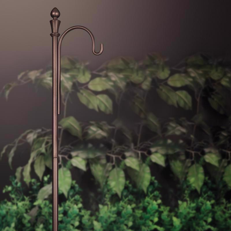 Feit Bronze Metal 48 in. H Shepherd's Hook