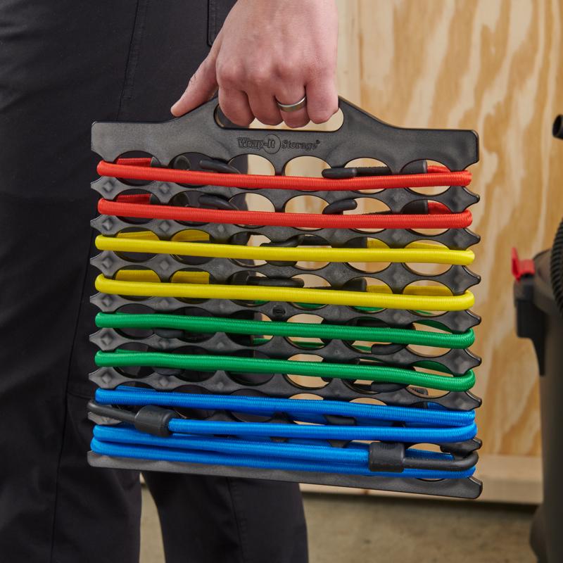 Wrap-It Bungee Buddy Assorted Bungee Cord Set 11.50 in. L 8 pk