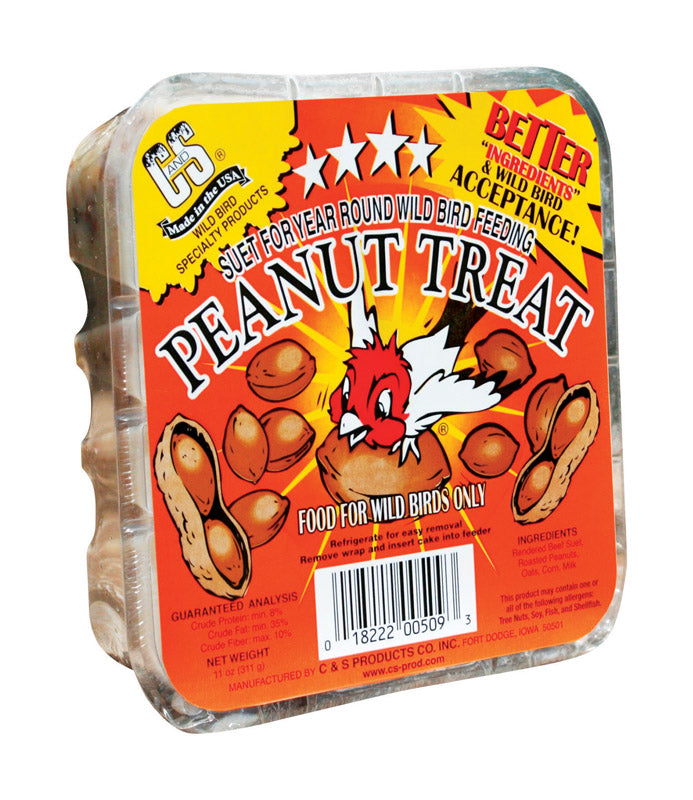 C&S Products Peanut Treat Wild Bird Food 11 oz