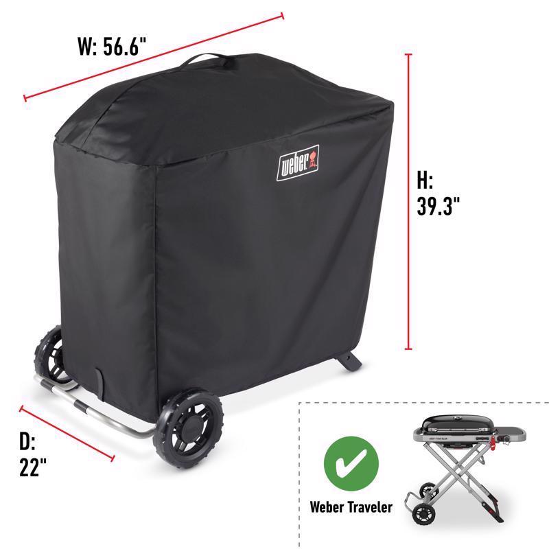 Weber Traveler Black Grill Cover