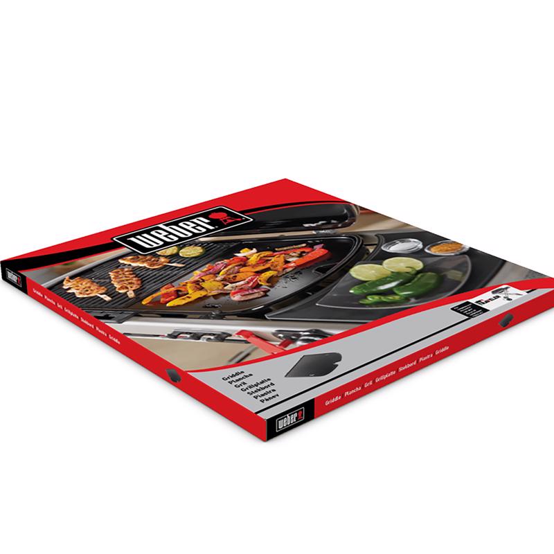 Weber Traveler Cast Iron/Porcelain Griddle