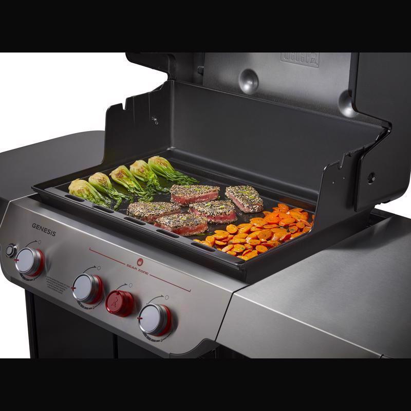 Weber Genesis 300 Series Rust Resistant Griddle Insert 25.7 in. L X 18.7 in. W