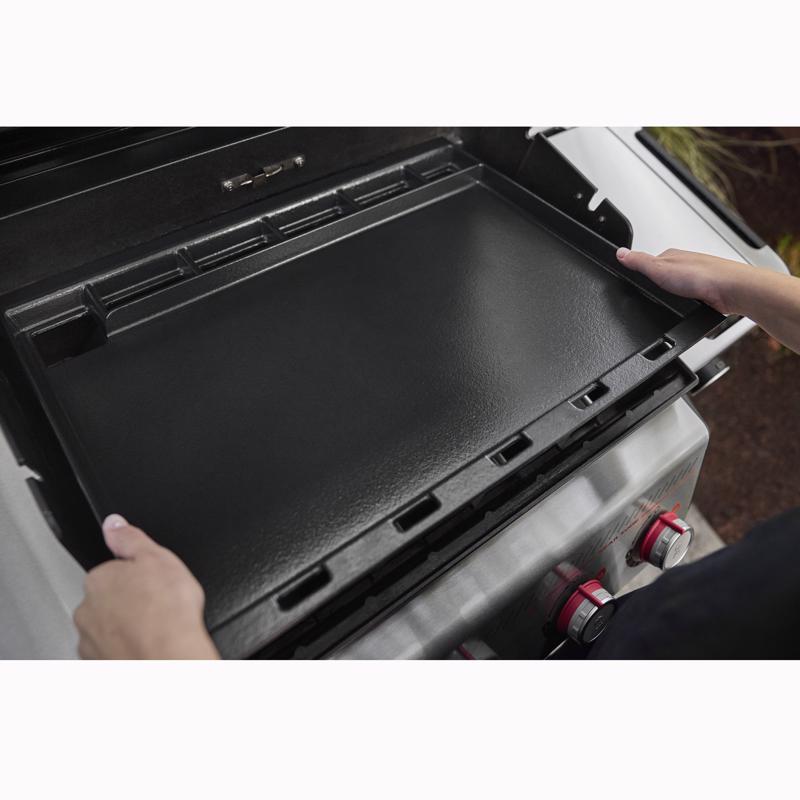 Weber Genesis 300 Series Rust Resistant Griddle Insert 25.7 in. L X 18.7 in. W