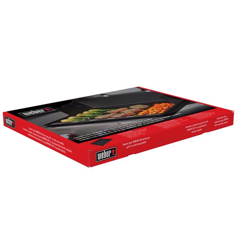 Weber Genesis 300 Series Rust Resistant Griddle Insert 25.7 in. L X 18.7 in. W