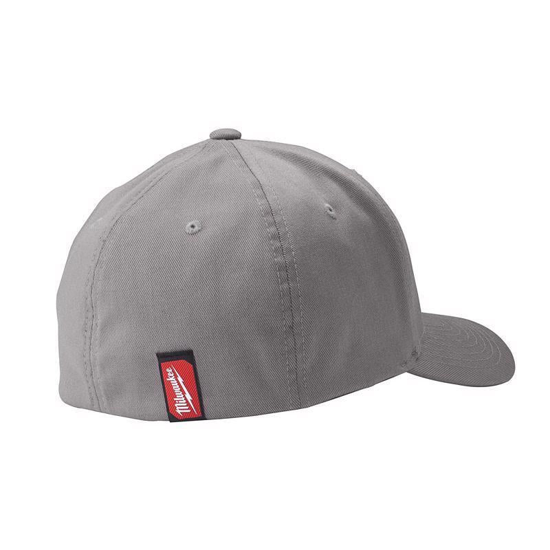 Milwaukee FlexFit Fitted Hat Gray S/M