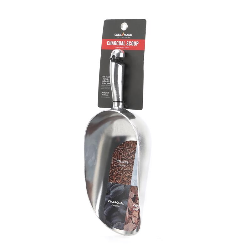 Grill Mark Aluminum Silver Charcoal/Pellet Scoop