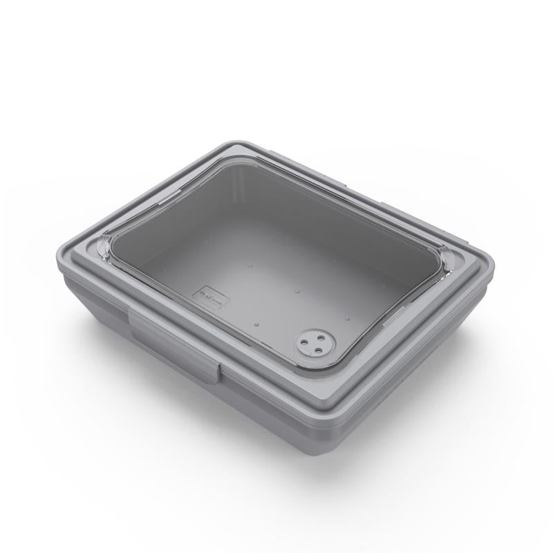 Grill Mark Gray Food To Go Container
