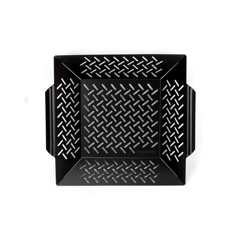 Grill Mark Steel Wok Topper 12 in. L X 12 in. W