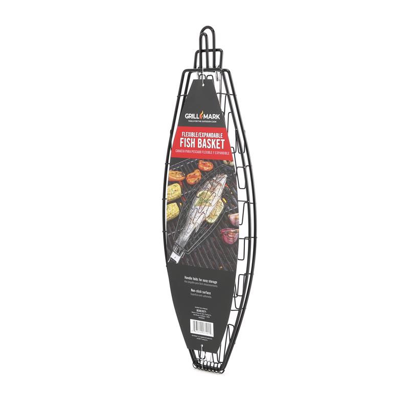 Grill Mark Steel Fish Basket
