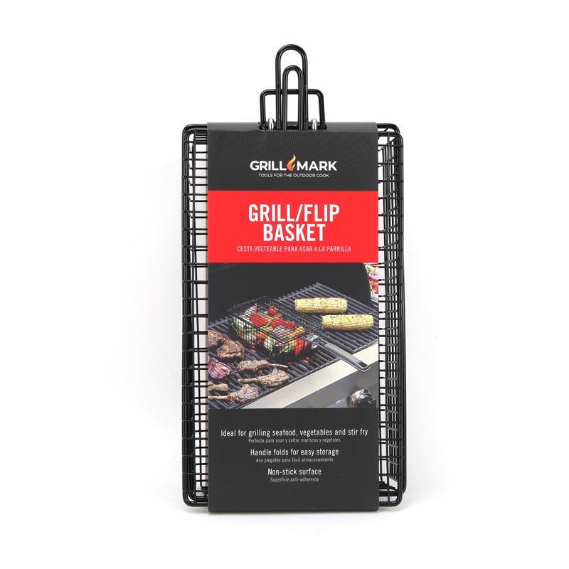 Grill Mark Steel Grill Basket 11 in. L X 4 in. W