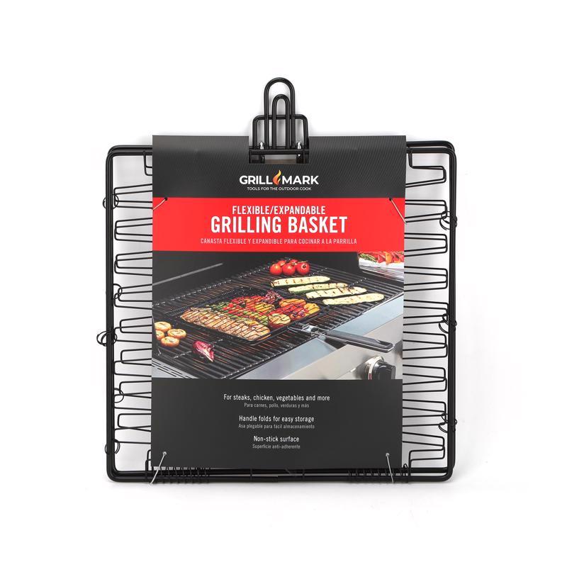 Grill Mark Steel Grill Basket 13 in. L X 12 in. W