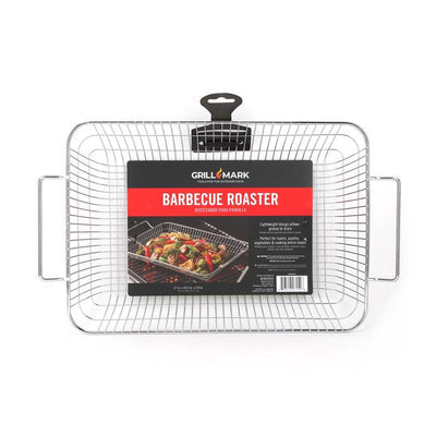 Grill Mark Steel Roasting Basket 16.7 in. L X 10.5 in. W