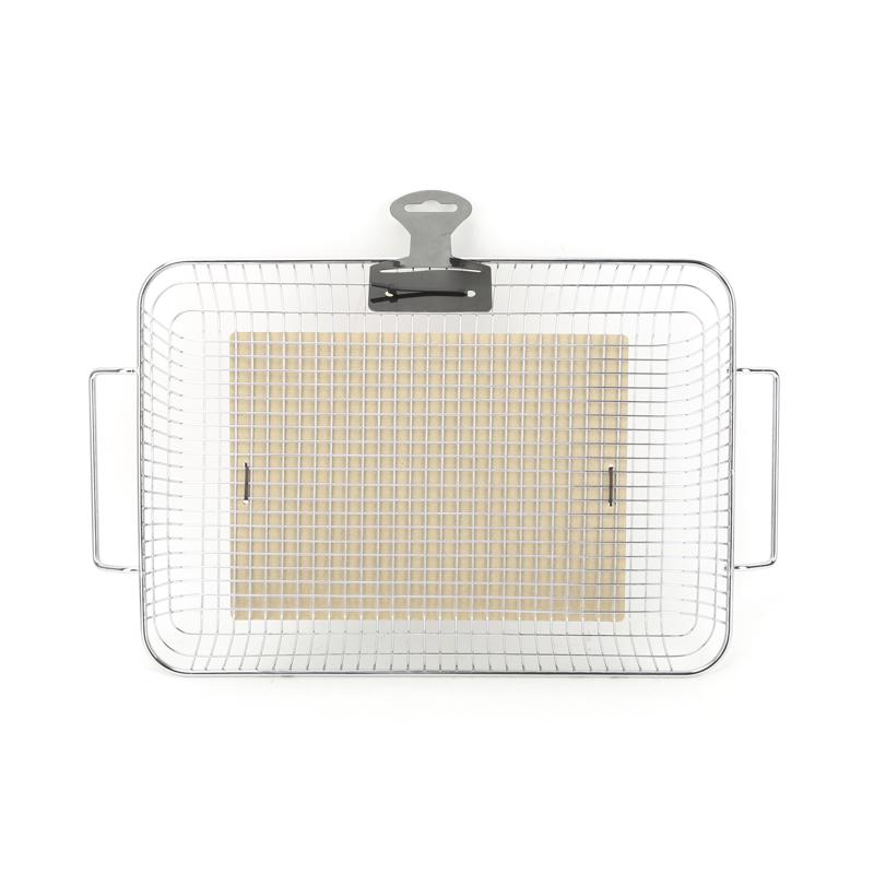 Grill Mark Steel Roasting Basket 16.7 in. L X 10.5 in. W