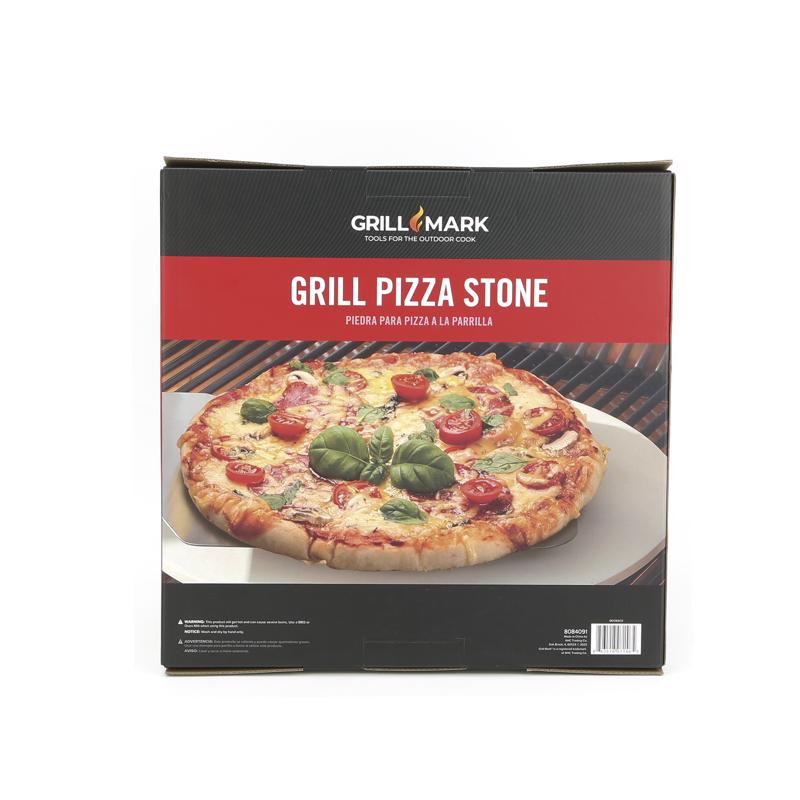 Grill Mark Corderite Stone Grill Pizza Stone 13 in. L X 13 in. W