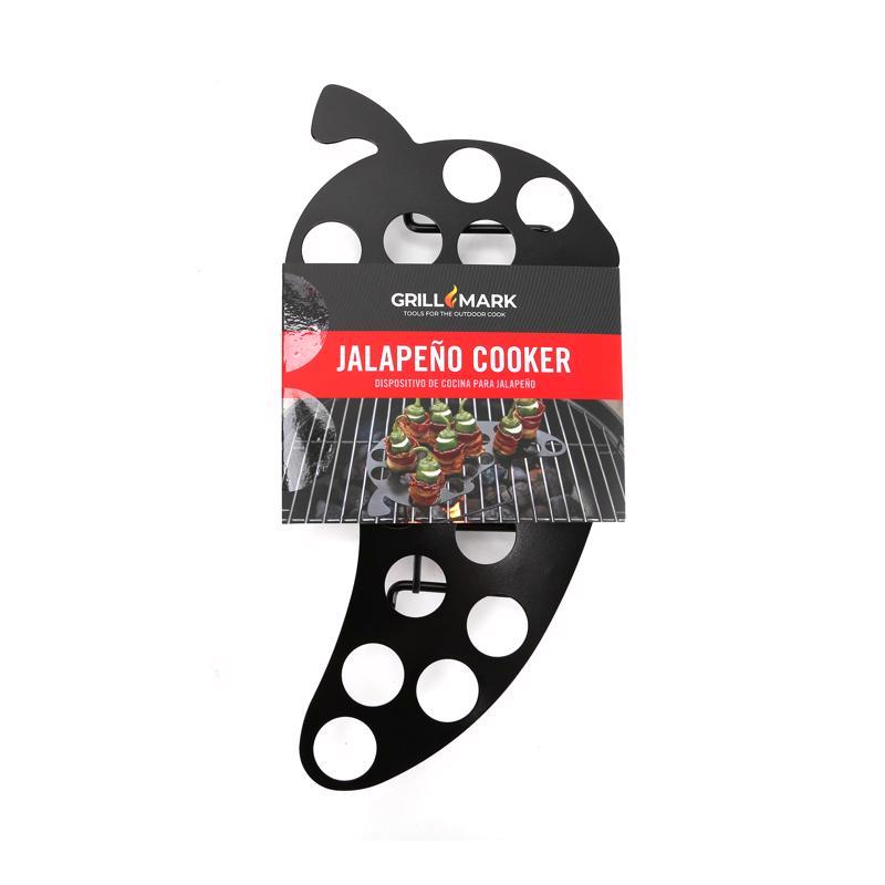 Grill Mark Steel Jalapeno Popper Tray 11 in. L X 5.25 in. W