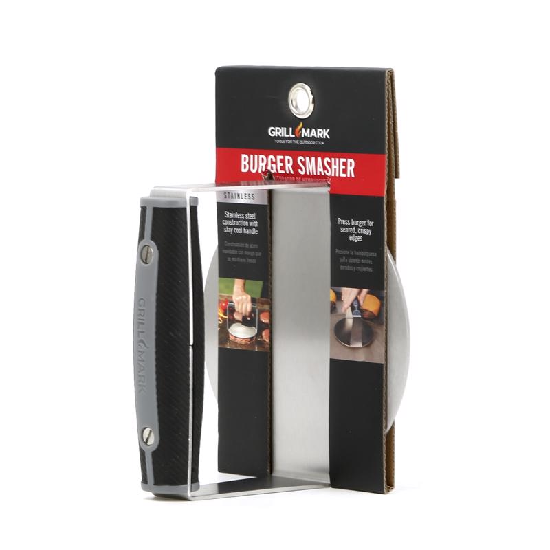 Grill Mark Stainless Steel Burger Press