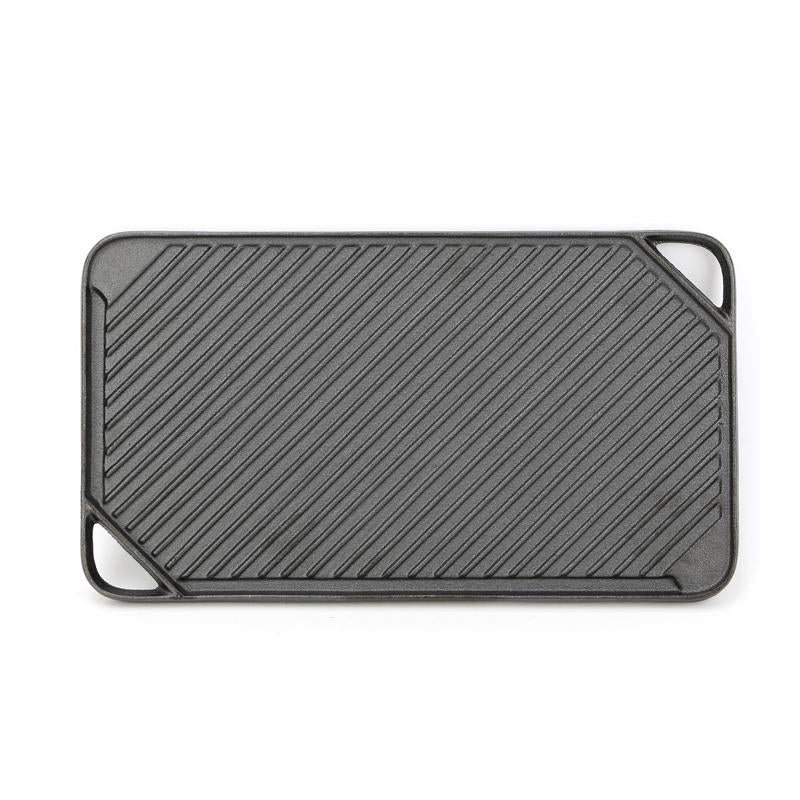 Grill Mark Cast Iron Griddle 16.75 in. L X 9.5 in. W