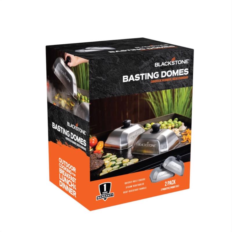Blackstone Stainless Steel Griddle Basting Cover 10 in. L X 10 in. W 2 pk