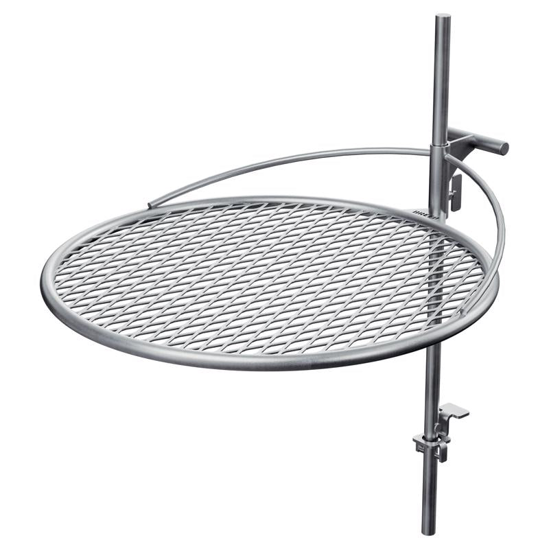 Breeo Outpost 24 Silver Camp Grill 28.5 in. H X 27 in. W X 22 in. L