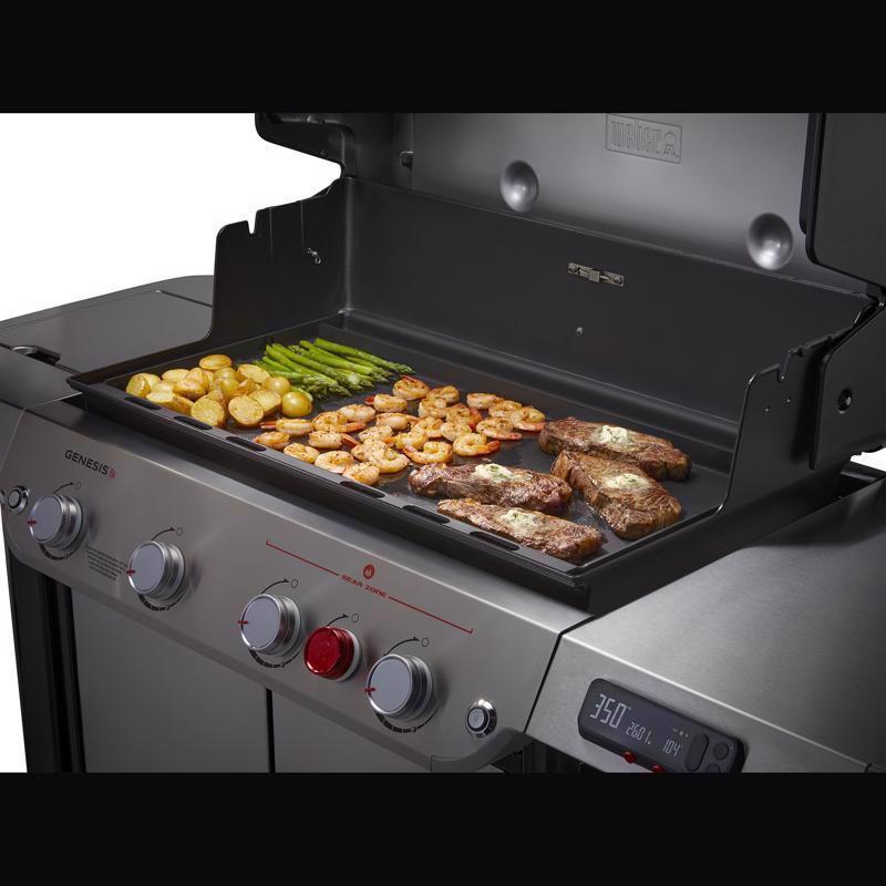 Weber Genesis 400 Series Rust Resistant Griddle Insert 32.7 in. L X 18.7 in. W