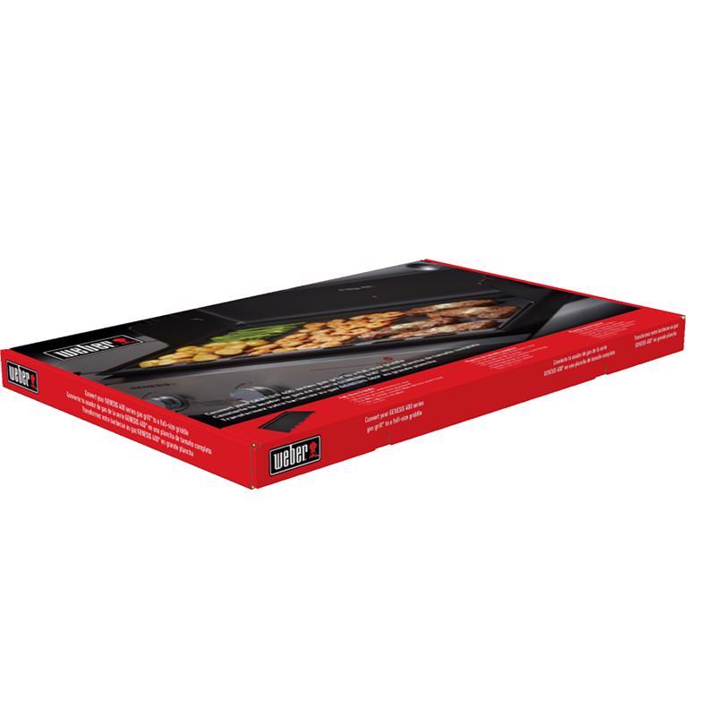 Weber Genesis 400 Series Rust Resistant Griddle Insert 32.7 in. L X 18.7 in. W