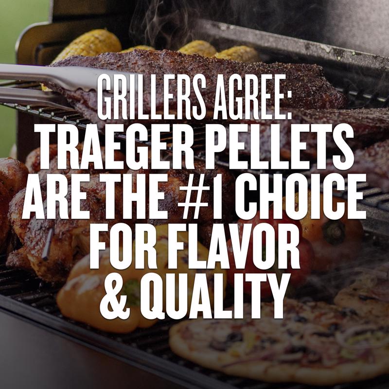 Traeger BBQ Select All Natural Oak/Hickory/Maple Hardwood Pellets 30 lb
