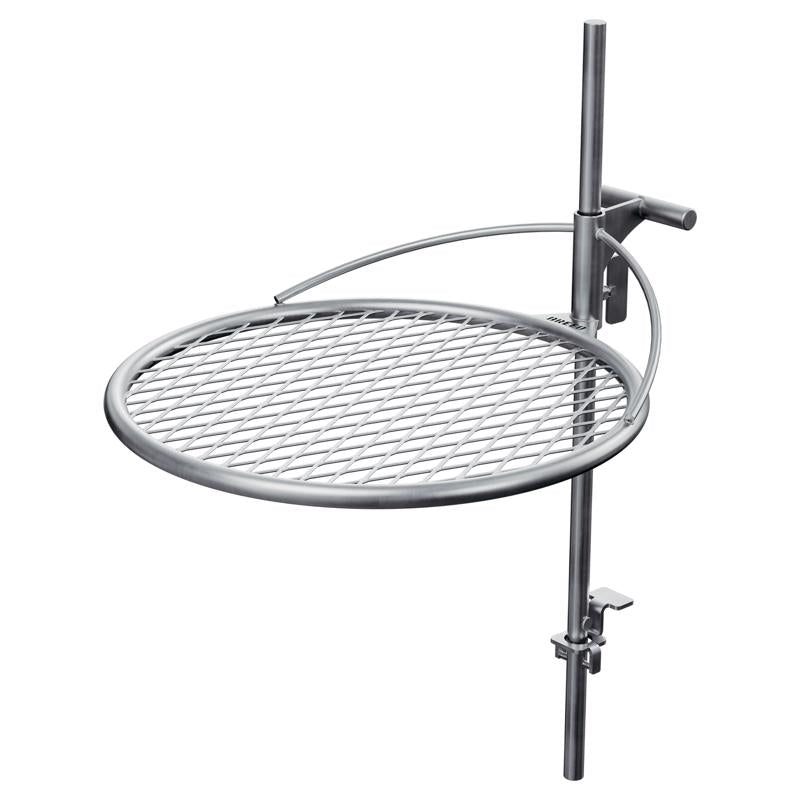 Breeo Outpost 19 Silver Camp Grill 28.5 in. H X 22 in. W X 17 in. L