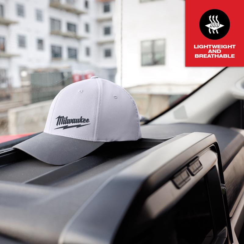 Milwaukee Workskin Fitted Hat Gray S/M