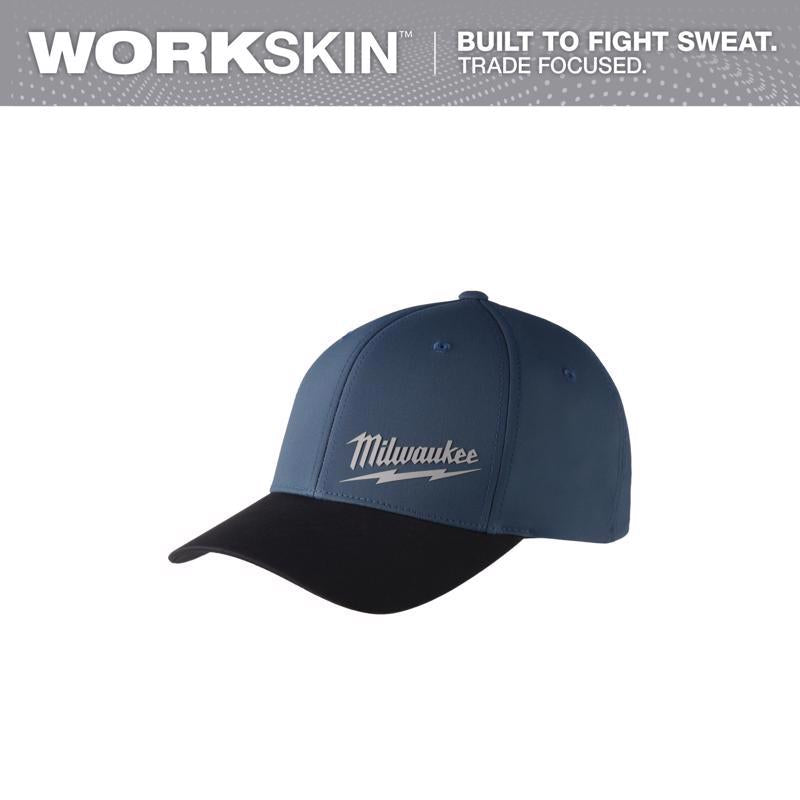 Milwaukee Workskin Fitted Hat Blue L/XL